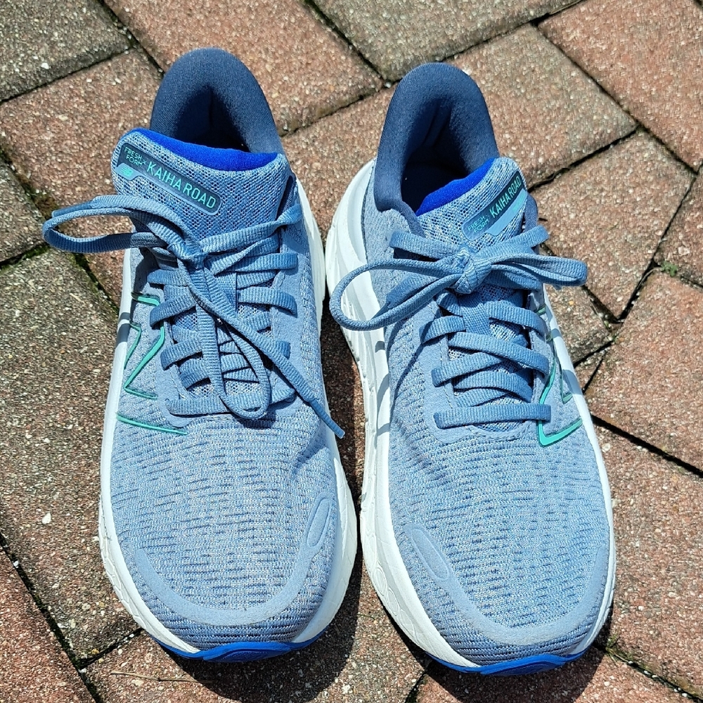 New Balance Blue and Gray Sneakers
